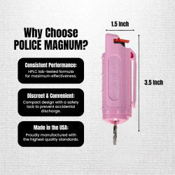 KIT DE SEGURIDAD CON CLIP - Police Magnum