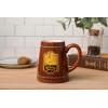 Silver Buffalo HP11833D Harry Potter Hogwarts - Taza de cerámica, diseño 3D esculpido con brillos y la imagen de un escudo de