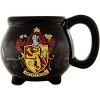 Silver Buffalo HP11833D Harry Potter Hogwarts - Taza de cerámica, diseño 3D esculpido con brillos y la imagen de un escudo de