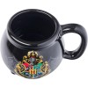 Silver Buffalo HP11833D Harry Potter Hogwarts - Taza de cerámica, diseño 3D esculpido con brillos y la imagen de un escudo de