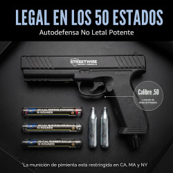 Streetwise Heat - Lanzador de pimienta de autodefensa