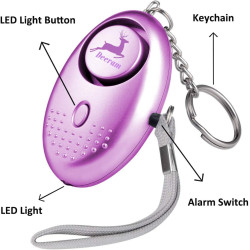 Paquete de 5 llaveros de alarma personal