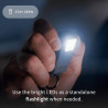 Pebblebee Halo - Alarma de seguridad personal, sirena fuerte