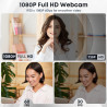 CÁMARA WEB HD 1080P CON MICRÓFONO - Shcngqio