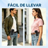 Pistola aturdidora resistente para mujeres y hombres de autodefensa USB‑C recargable rápida