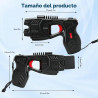 Pistola aturdidora resistente para mujeres y hombres de autodefensa USB‑C recargable rápida