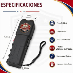 989 MagiUSA Heavy Tazer Autodefensa para mujeres