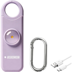 Alarma de seguridad personal recargable para mujeres