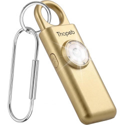Alarma de seguridad personal Thopeb para mujer - Recargable mejorada