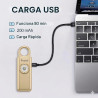 Alarma de seguridad personal Thopeb para mujer - Recargable mejorada