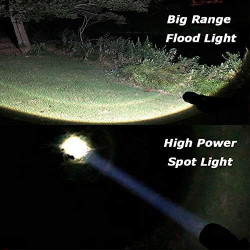JARDLITE Linterna LED de mano de emergencia