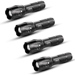 JARDLITE Linterna LED de mano de emergencia