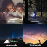 JARDLITE Linterna LED de mano de emergencia