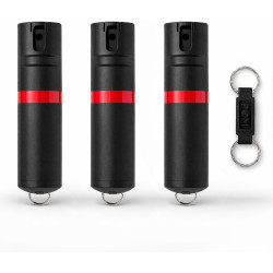 POM Premium Pepper Spray Keychain