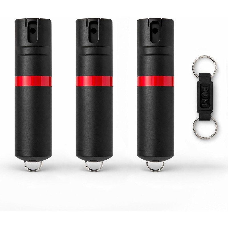 POM Premium Pepper Spray Keychain
