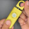 Alarma de seguridad personal recargable (amarillo)