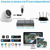 CÁMARA DE SEGURIDAD DE VISIÓN NOCTURNA A TODO COLOR - Real HD