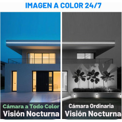 CÁMARA DE SEGURIDAD DE VISIÓN NOCTURNA A TODO COLOR - Real HD
