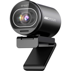 EMEET Cámara web S600 4K para transmisión, sensor Sony de 1/2.55 pulgadas