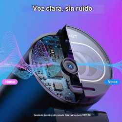 EMEET Cámara web S600 4K para transmisión, sensor Sony de 1/2.55 pulgadas