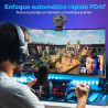 EMEET Cámara web S600 4K para transmisión, sensor Sony de 1/2.55 pulgadas