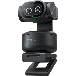 EMEET PIXY Cámara PTZ de doble cámara alimentada por IA 4K