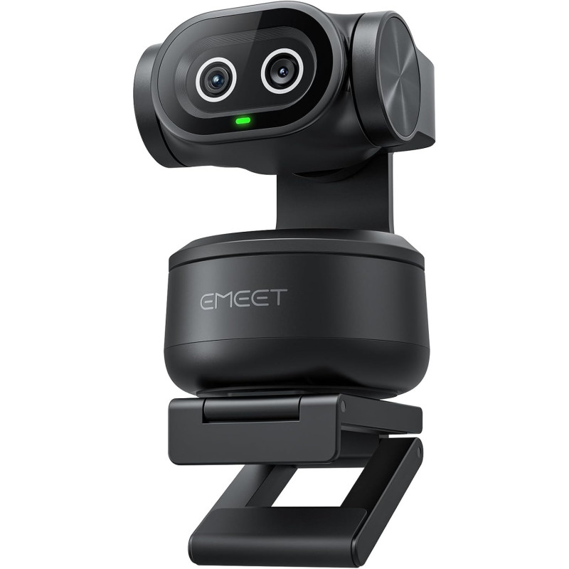 EMEET PIXY Cámara PTZ de doble cámara alimentada por IA 4K