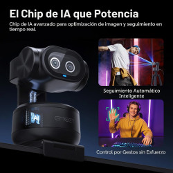 EMEET PIXY Cámara PTZ de doble cámara alimentada por IA 4K