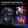 EMEET PIXY Cámara PTZ de doble cámara alimentada por IA 4K