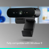 Logitech Brio - Cámara web 4K