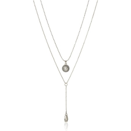 Lucky Brand Womens Pearl Delicate Necklace