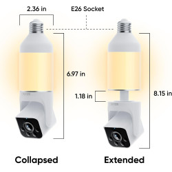 CÁMARA DE SEGURIDAD BULB CAM CON BOMBILLA - WYZE