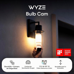 CÁMARA DE SEGURIDAD BULB CAM CON BOMBILLA - WYZE