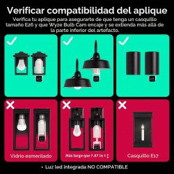 CÁMARA DE SEGURIDAD BULB CAM CON BOMBILLA - WYZE