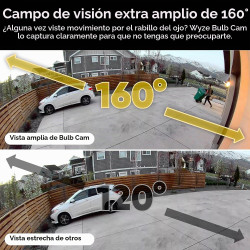 CÁMARA DE SEGURIDAD BULB CAM CON BOMBILLA - WYZE