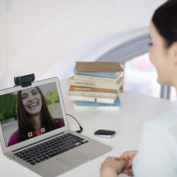 Logitech Cámara web C920S HD Pro Full 1080p/30fps Videollamadas estéreo