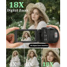 4K UHD 80MP videocámara cámara de vídeo YouTube Vlogging Cámara Webcam