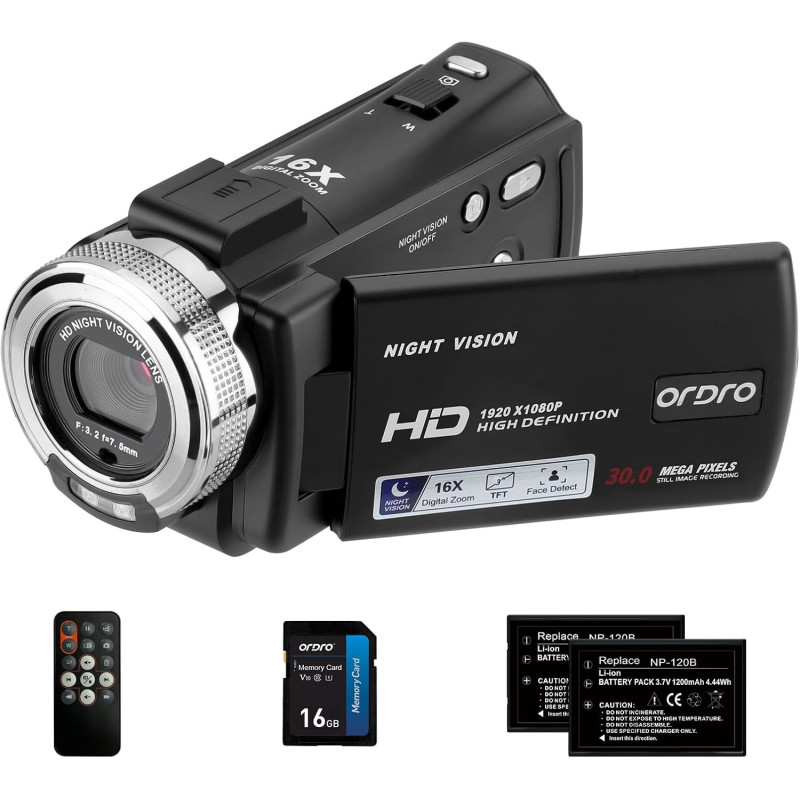 Videocámaras ORDRO HDV-V12