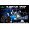 ELP 4K USB HDMI USB Cámara Manual Zoom Webcam