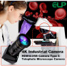 ELP 4K USB HDMI USB Cámara Manual Zoom Webcam