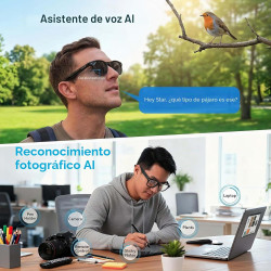 Gafas inteligentes AI con cámara - iONCT