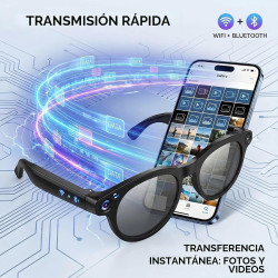 Gafas inteligentes AI con cámara - iONCT