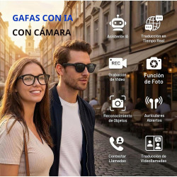 Gafas inteligentes AI con cámara - iONCT