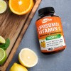 NutriFlair Vitamina C liposomal, 1600 mg, 180 cápsulas - Alta absorción, VIT C soluble en grasa, suplemento antioxidante, mayor