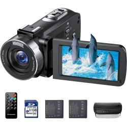 Videocámara de video 4K Cámara