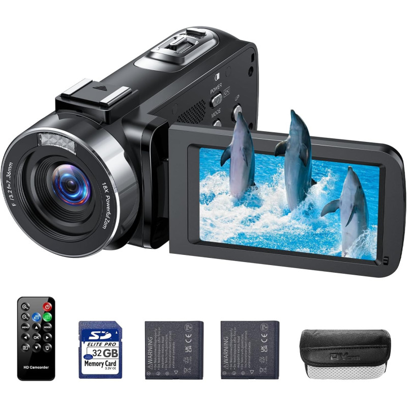 Videocámara de video 4K Cámara