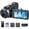 Videocámara de video 4K Cámara