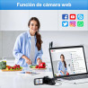 Videocámara de video 4K Cámara
