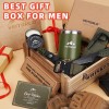 VEITORLD Regalos para hombres, papá, él, Navidad, equipo y equipo de supervivencia 12 en 1, kits de supervivencia, regalo único