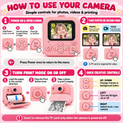 CÁMARA DE IMPRESIÓN INSTANTÁNEA PARA NIÑOS - ASPOVEN